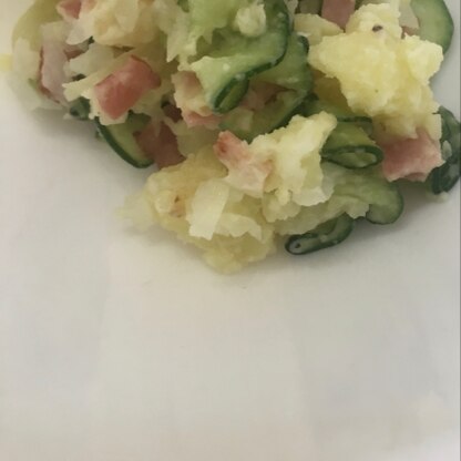 一段と美味しいポテトサラダが作れました(^_-)